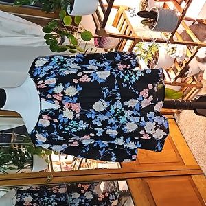 L Elle floral shirt
